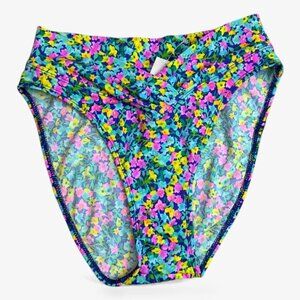 Floral Bikini Bottoms – Vintage Tropical Coquette